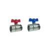 FLOORTEC golyóscsap szett (egyenes) 3/4“ (BM) X 1“ (KM)