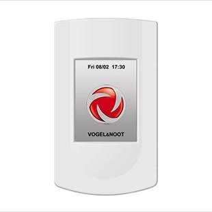 FLOORTEC szobatermosztát, érintőképernyős, 230 V, 3“ színes LCD kijelzővel